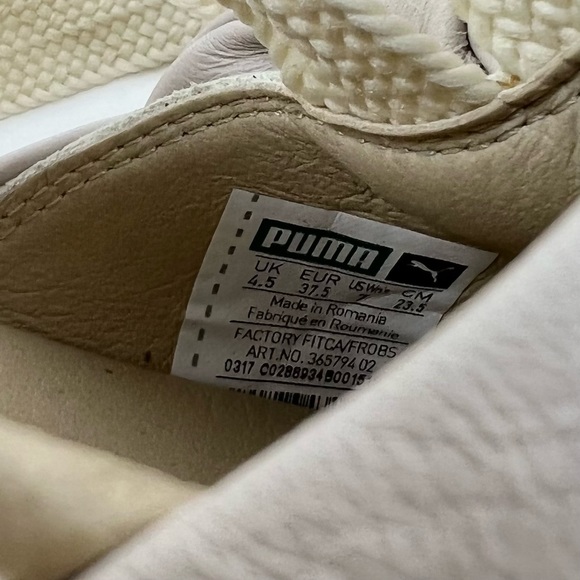 Fenty Puma Creeper Bow Tie Lace Up Espadrilles - Picture 12 of 12